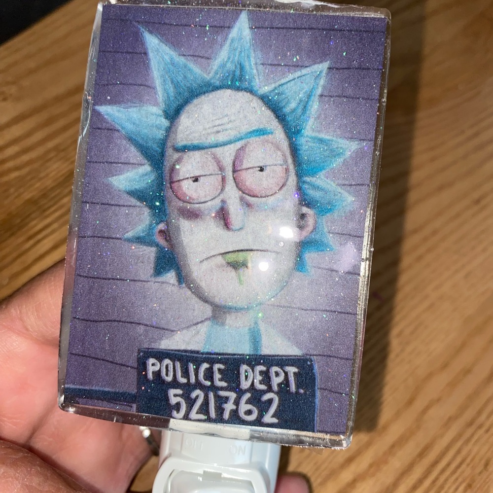 Handmade Rick and Morty Nightlight